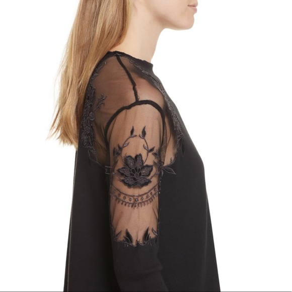 FREE PEOPLE* Lace Top - Picture 5 of 6